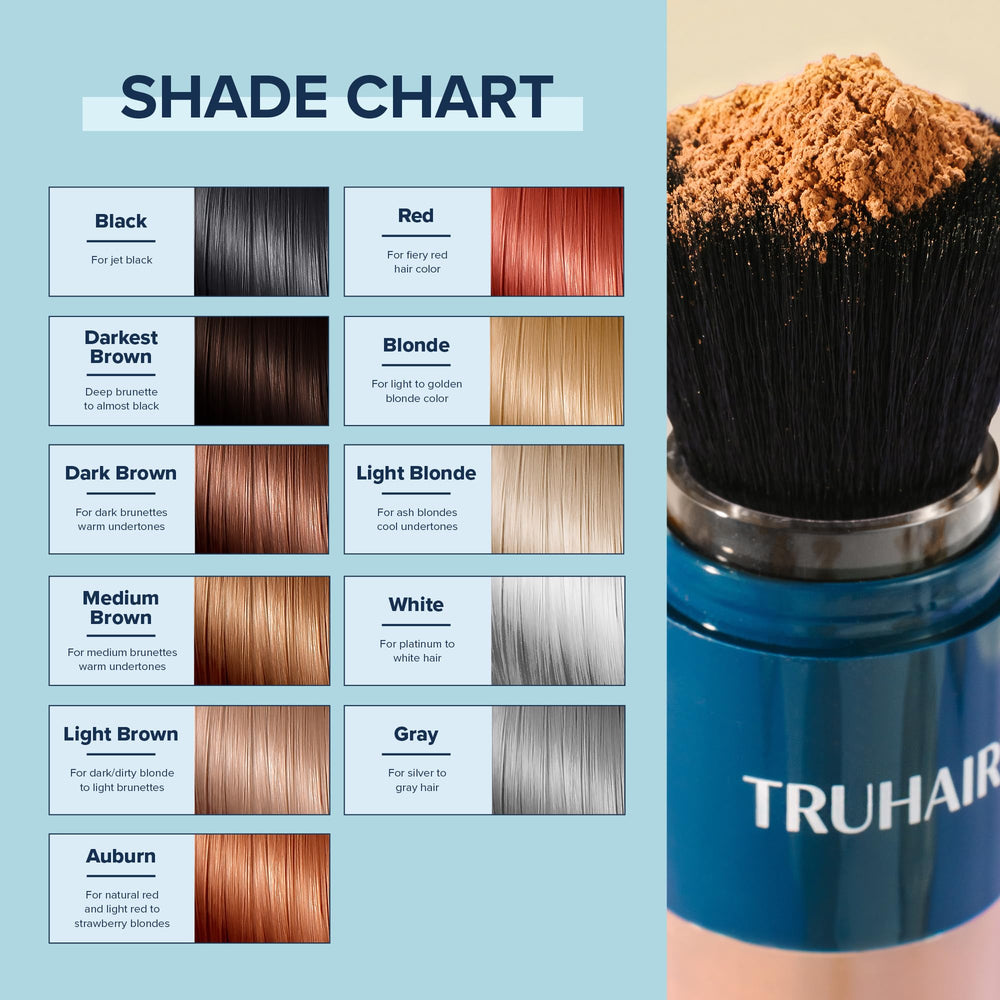 Truhair On-the-go root touchup kit offers quick, discreet refreshes