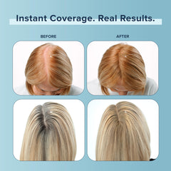 Truhair Natural hair-like finish blends with your look for a confident style