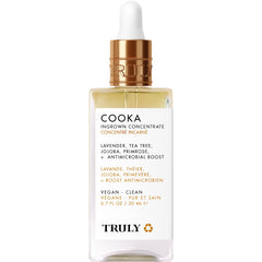 Truly Cooka Concentrate after-application skin appears calm.