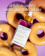 Truly Glazed Donut After Shave Oil Jumbo texture delivers quick absorption.