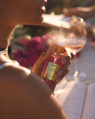 Truly Glazed Donut bottle display hints at premium gourmand experience.