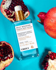 Truly Jelly Booster Pigment vegan clean-label formula highlighted in image.