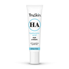 TruSkin Eye Cream applied around the eye supports gentle hydration and brightening.