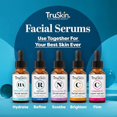 TruSkin Hyaluronic Serum made in USA with dermatologist-tested formula
