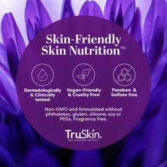 USA-made label on TruSkin Longevity Eye Cream packaging