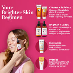 TruSkin Vitamin C Super Serum with Rosehip Oil for nourishing glow