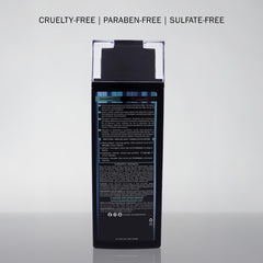 Damp hair being massaged with TRUSS Miracle Hair Shampoo