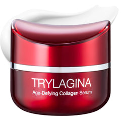 Trylagina 12X serum bottle showing premium packaging and hydration benefits