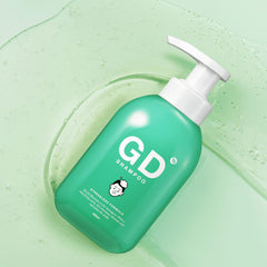 TS SHAMPOO close-up bottle with clean modern design