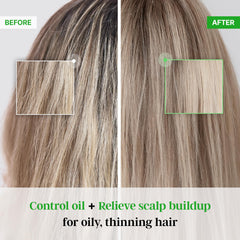 TS SHAMPOO Plus Biotin label closeup highlighting premium ingredients