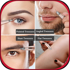TsMADDTs eyebrow scissor with curved tip for safe trimming.
