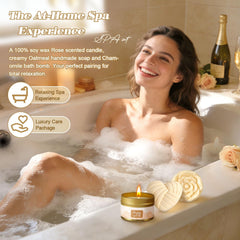 TsunNee chamomile bath bomb delivers a soothing, spa-like soak.