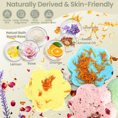 TSVATE dual molds offering classic round and petal shapes for variety