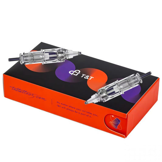 T&T AWE round liner cartridge for precise lines and steady ink flow.
