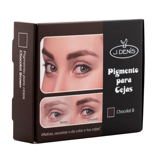 Tu Salud Plus J Denis Eyebrow Pigment Chocolate tube 8g for natural, long-lasting brows