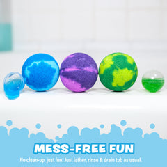 Tub Works Grape scented slime soap supports fun bath time