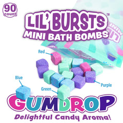 Tub Works Lil' Bursts bath art colors blend for imaginative play.