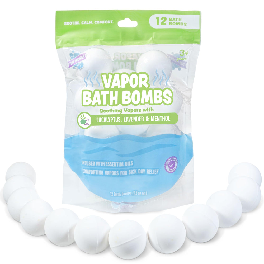 Tub Works toddler-friendly bath time scene during cold season