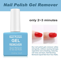 Tudiqe nail scraper included for clean gel removal
