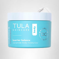 TULA triple butter complex on skin for luxurious nourishment and moisture.