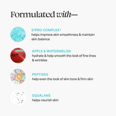 TULA Chrome-cream on skin demonstrates fast absorption