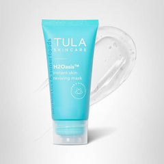 TULA H2O Oasis packaging shows clean design and generous 2.7 fl oz size.