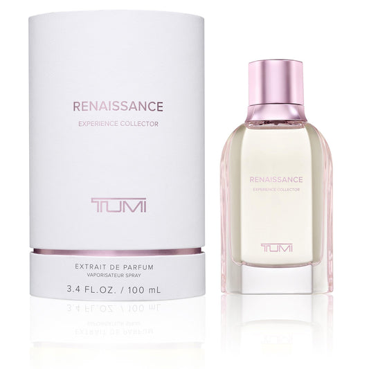 TUMI Renaissance Experience Collector bottle from the front view for daily luxury