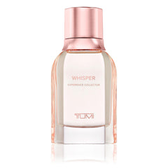 TUMI Whisper Experience Collector packaging closeup highlights luxury gift appeal