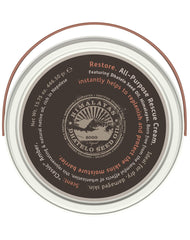 Tweak’d by Nature Restore cream jar close-up shows rich texture for dry skin nourishment.