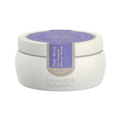Tweak'd by Nature Yogi-Berry Cream jar illustrates versatile face and body hydration