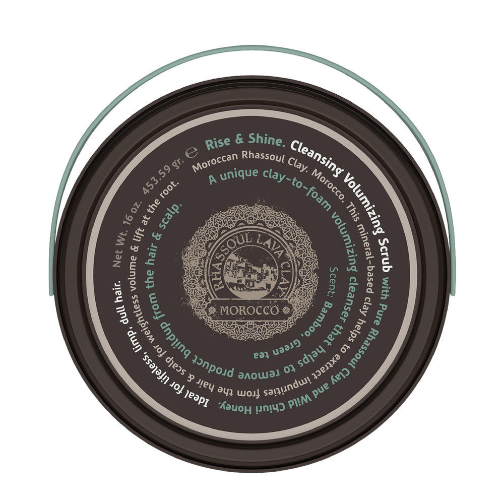 Tweak'd Rise & Shine bottle front view for volumizing scalp cleansing.