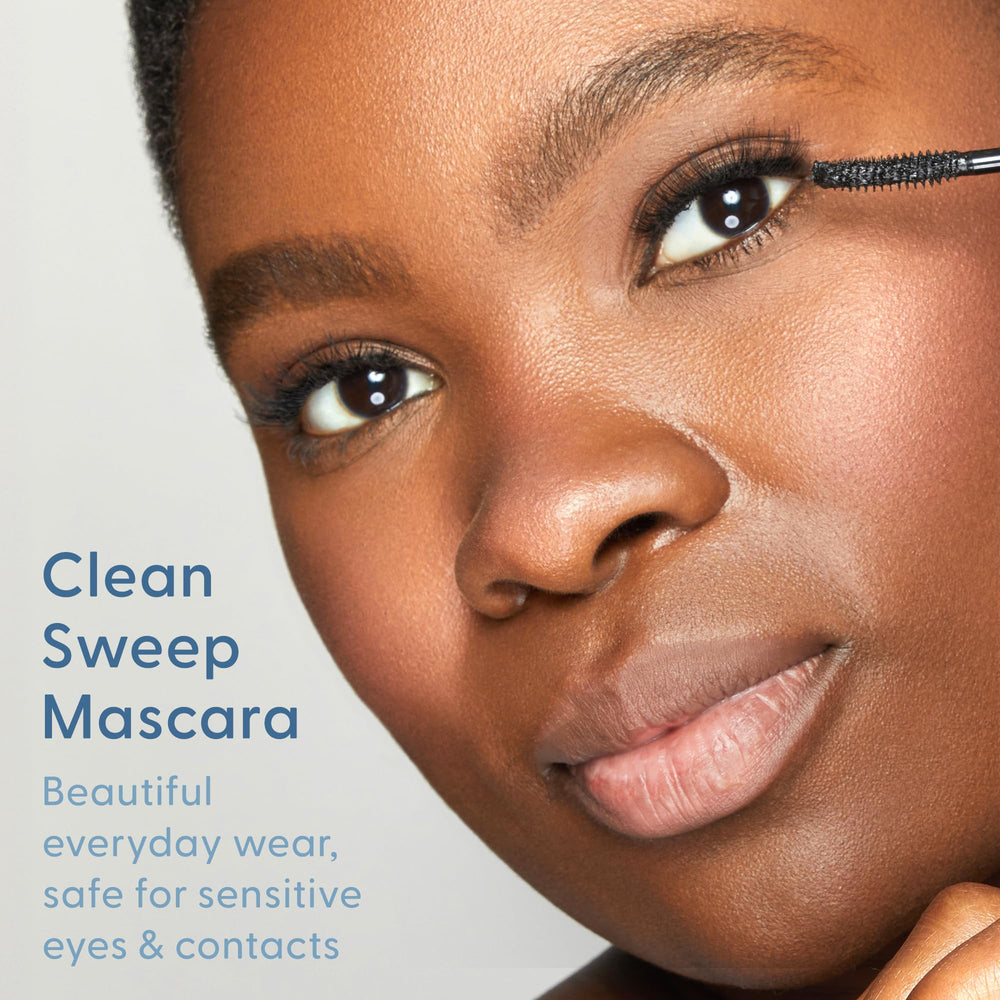 Water-resistant wear of Twenty Twenty mascara under humidity and light sweat.