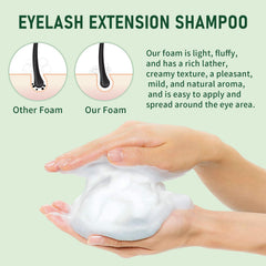 TWILASH BY DLY lash shampoo extensions cleanser for clean lashes