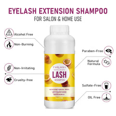 TWILASH BY DLY lash shampoo bottle shown for salon use