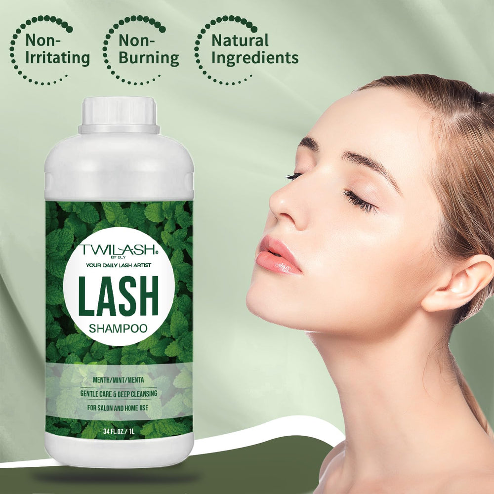Twilash by DLY nourishing lash cleanser delivers gentle moisturization.
