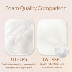 Twilash By DLY visual emphasizes collagen for lash elasticity and vitality.