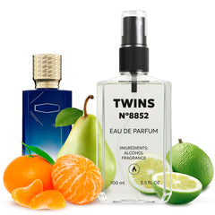 TWINS Impression of Blue Talisman bottle front for everyday wear.