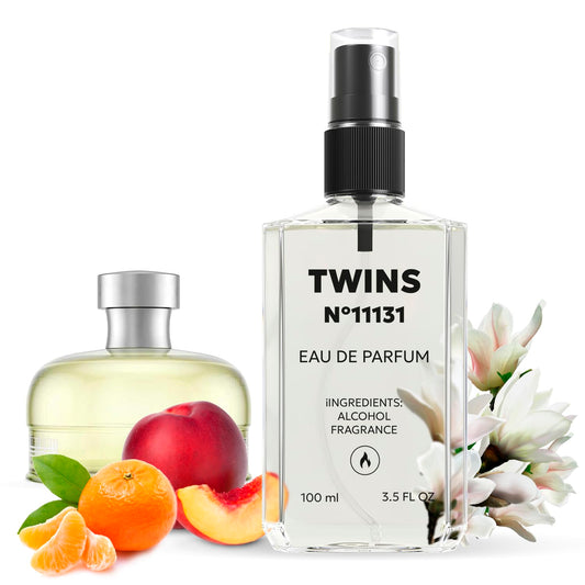 TWINS Impression of Weekend bottle top view shows a chic design ideal for gifting