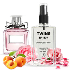 TWINS PARFUM Impression of Blooming Bouquet bottle shows floral notes with a long-lasting scent.
