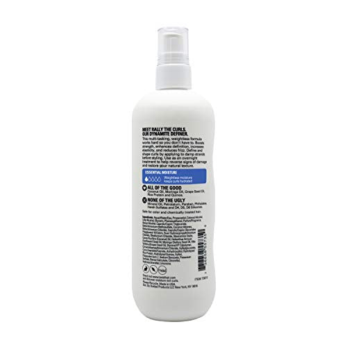 TWIST Rally The Curls close-up highlights a nourishing, lightweight curl base