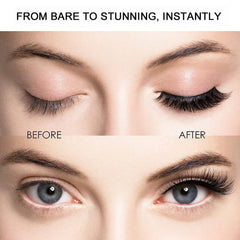 All-day comfort from lightweight, flexible magnetic lashes by TWMKLP.