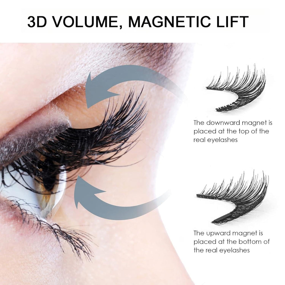 Volume lashes by TWMKLP add drama without heaviness.