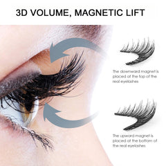 Volume lashes by TWMKLP add drama without heaviness.