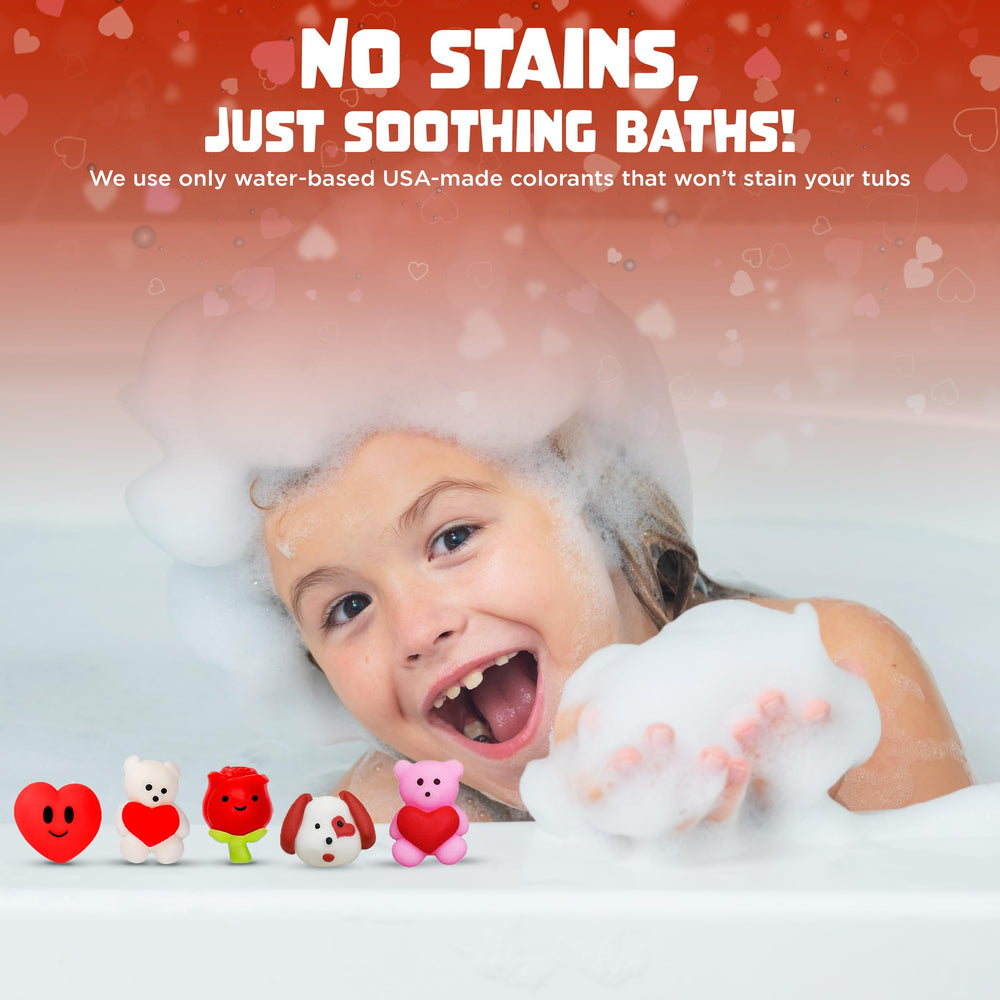 Two Sisters formula stays tub-safe and stain-free after use.