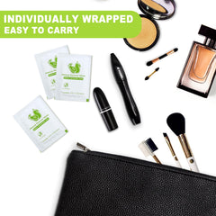 Twoworld avocado essence helps lift makeup with a gentle touch.