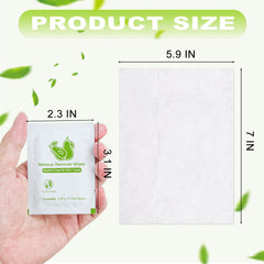 Twoworld individually wrapped wipes for hygienic, mess-free use.