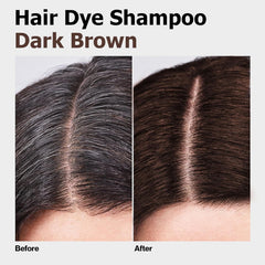 TYAYW hair dye shampoo lather showing easy-to-apply texture for even color