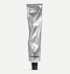 Typology D41 moisturizer bottle delivering lightweight hydration for all skin types.
