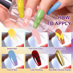 U-Shinein metal grabber tool for precise placement of sponges and charms.