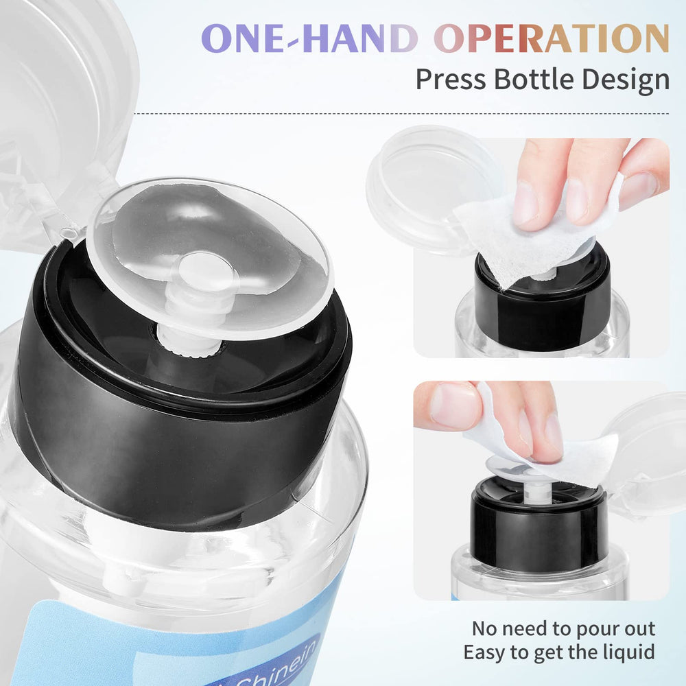 Close-up of U-Shinein Slip Solution drops for extension prep.